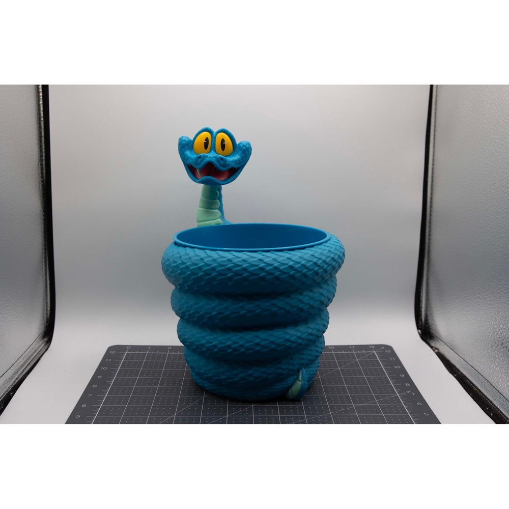 Disney Zootopia 2 Gary the Snake Popcorn Bucket Blue Movie Theater Collectible